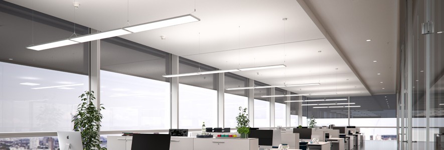 Eclairage des bureaux et des espaces de travail