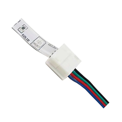Connecteur d'alimentation pour ruban led RGB