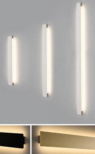Applique LED décorative double faisceaux grande longueur 18W, 30W et 43W