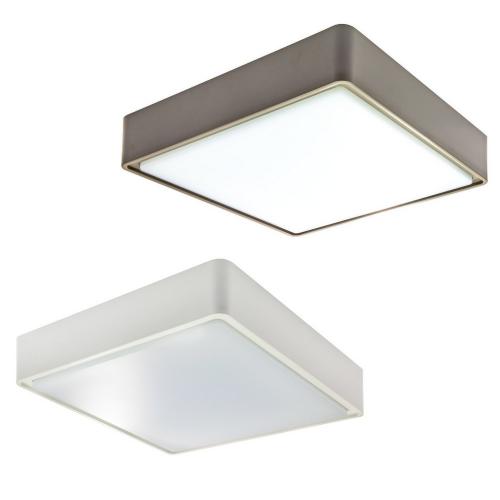 JAZZ-LED: Hublot LED décoratif gris ou blanc 10W, IP65 IK10