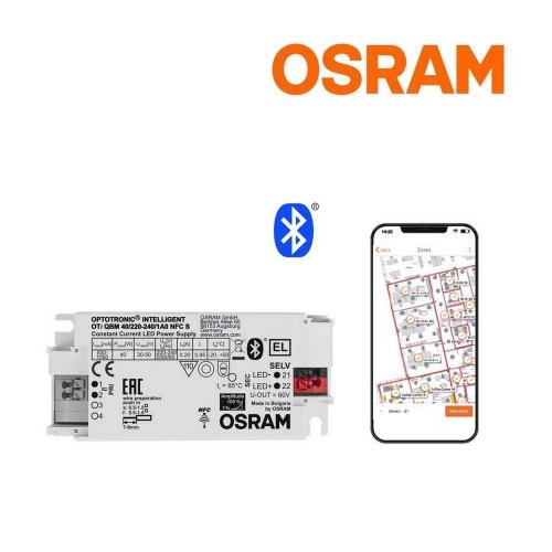 OTi QBM 40/220 ... 240 / 1A0 NFC S   Driver LED 40W multi-courant constant dimmable QBM