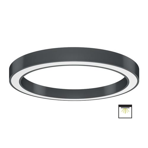 Plafonnier LED en forme d'anneau Ø650 à 1500 mm, hauteur 80 mm