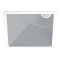 SWAP carré asymétrique par ARKOSLIGHT blanc, réflecteur argent