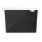 SWAP carré asymétrique par ARKOSLIGHT blanc, réflecteur noir