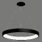suspension LED décorative noire diamètre 1350 mm