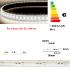 AQUA/S-12 CC  ruban LED étanche IP67 siliconé 12 mm, 24V, 120 leds/mètre, 12W/mètres, 100 lm/W